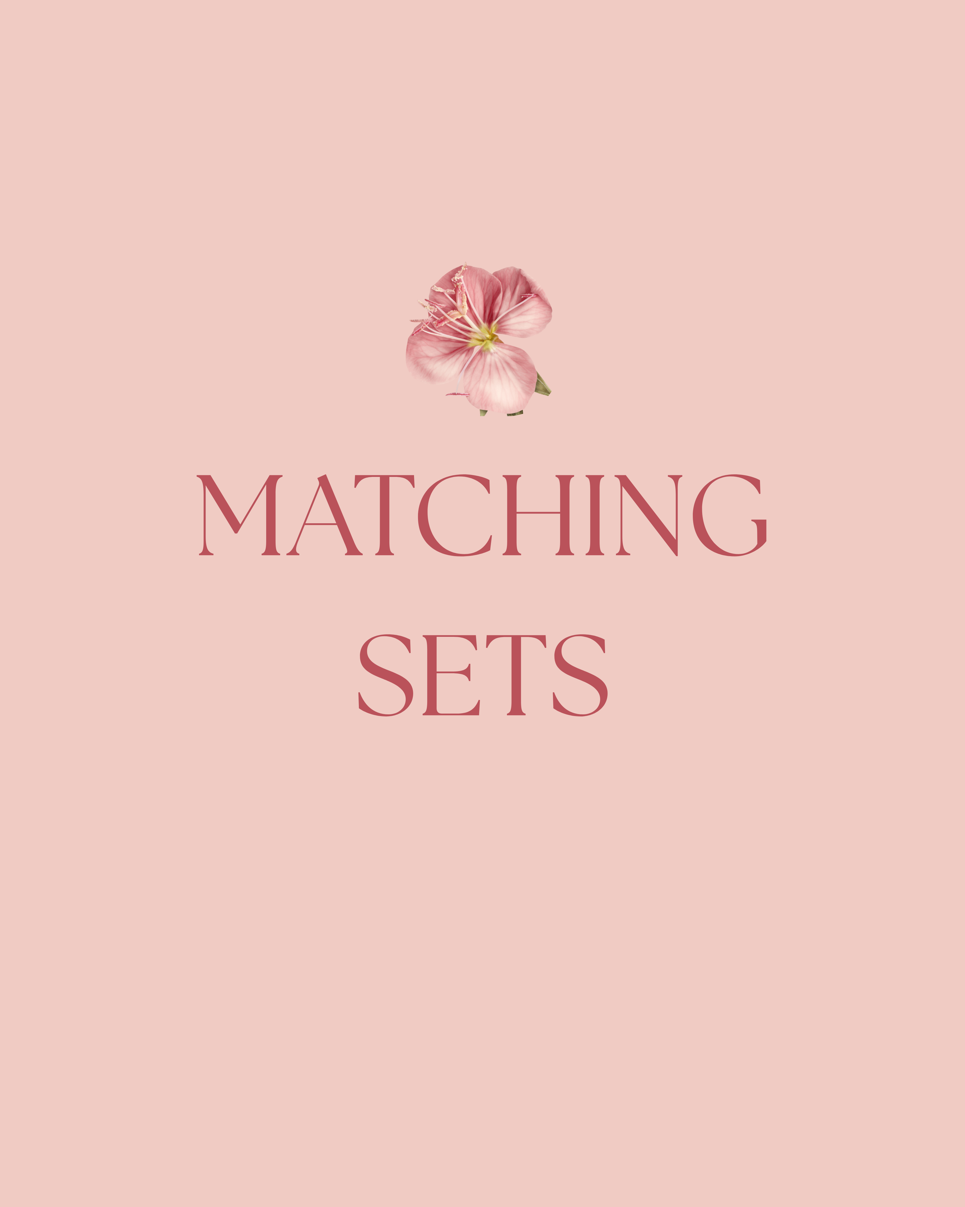 Matching Sets