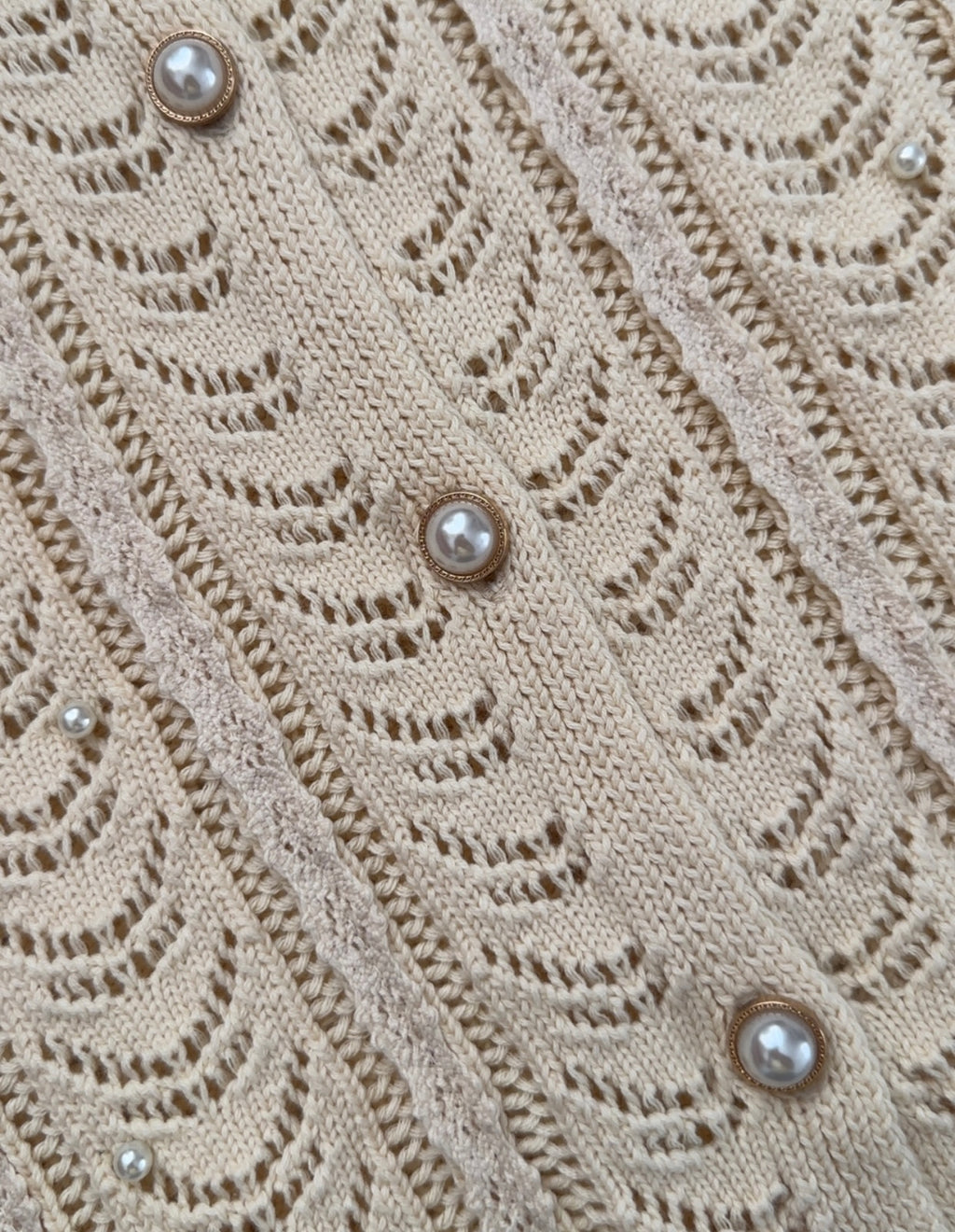 Pearl Lace Cardigan