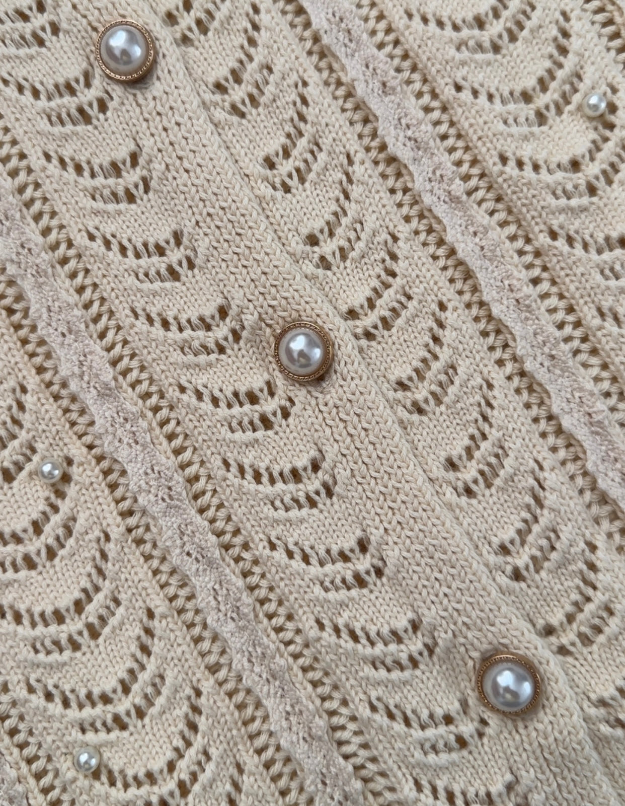 Pearl Lace Cardigan