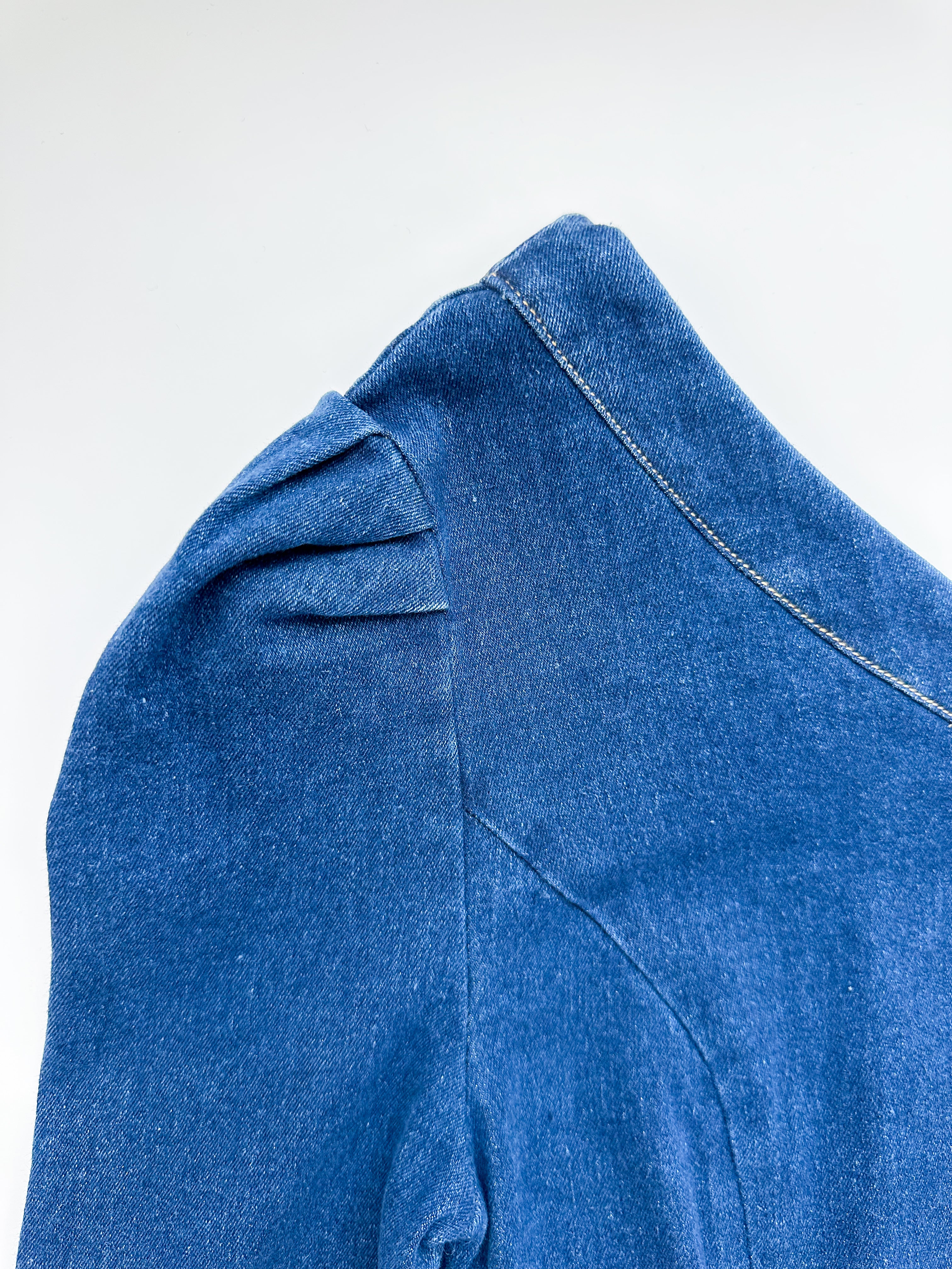 One Wish Denim Jumpsuit