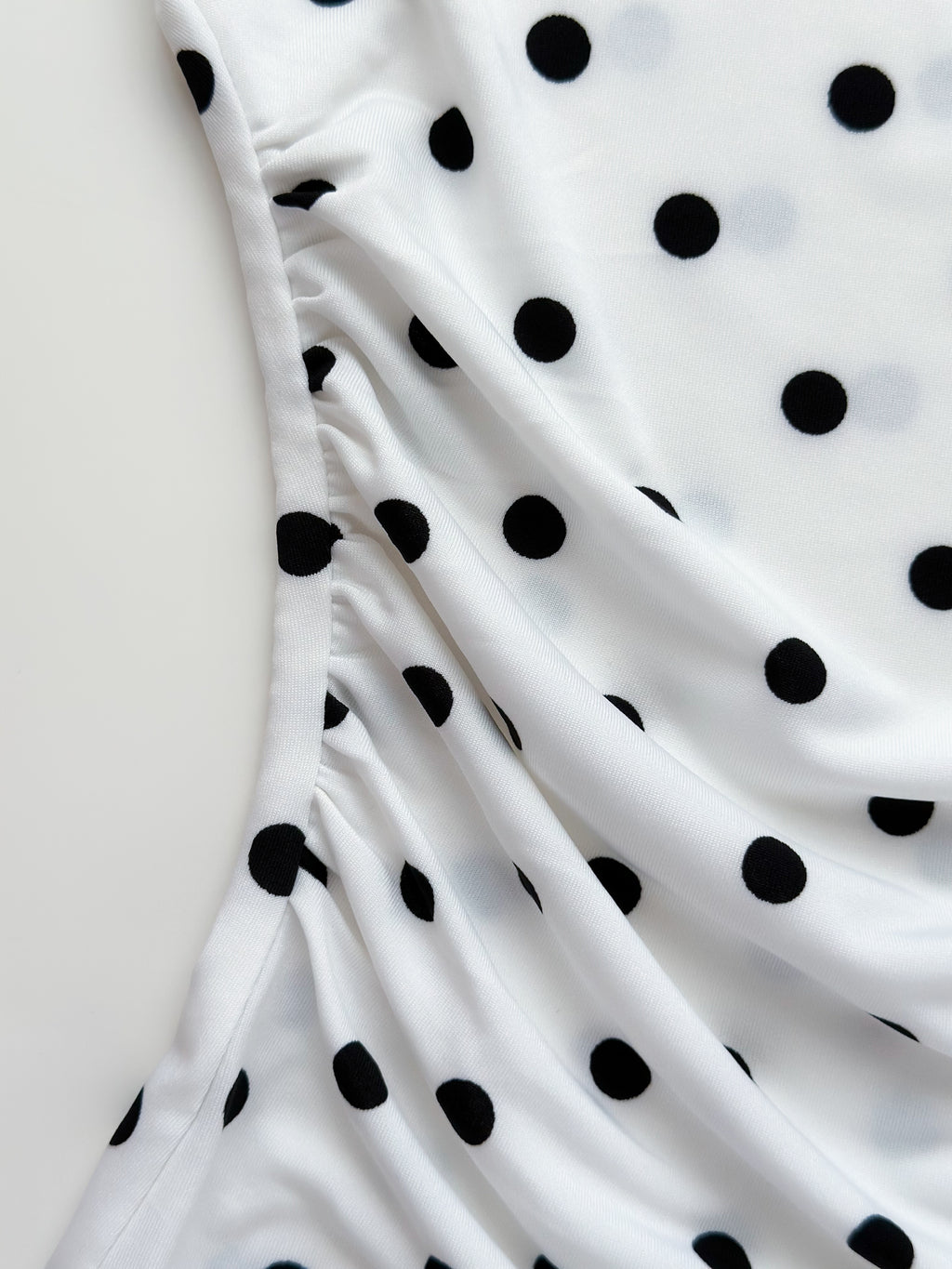 Amour à Pois Off-Shoulder Top