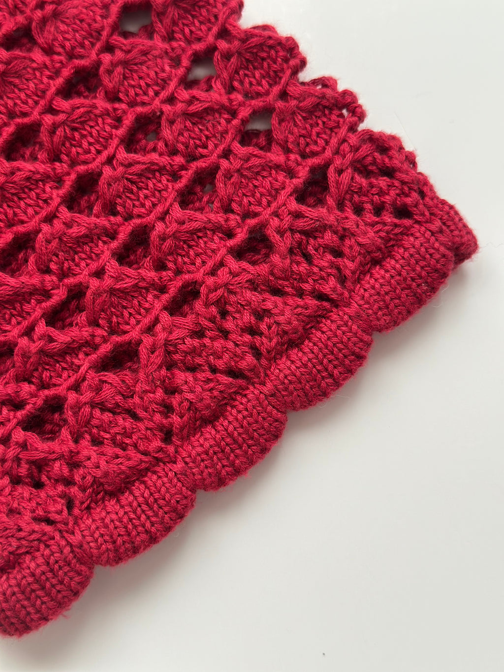 Crimson Heirloom Cardigan
