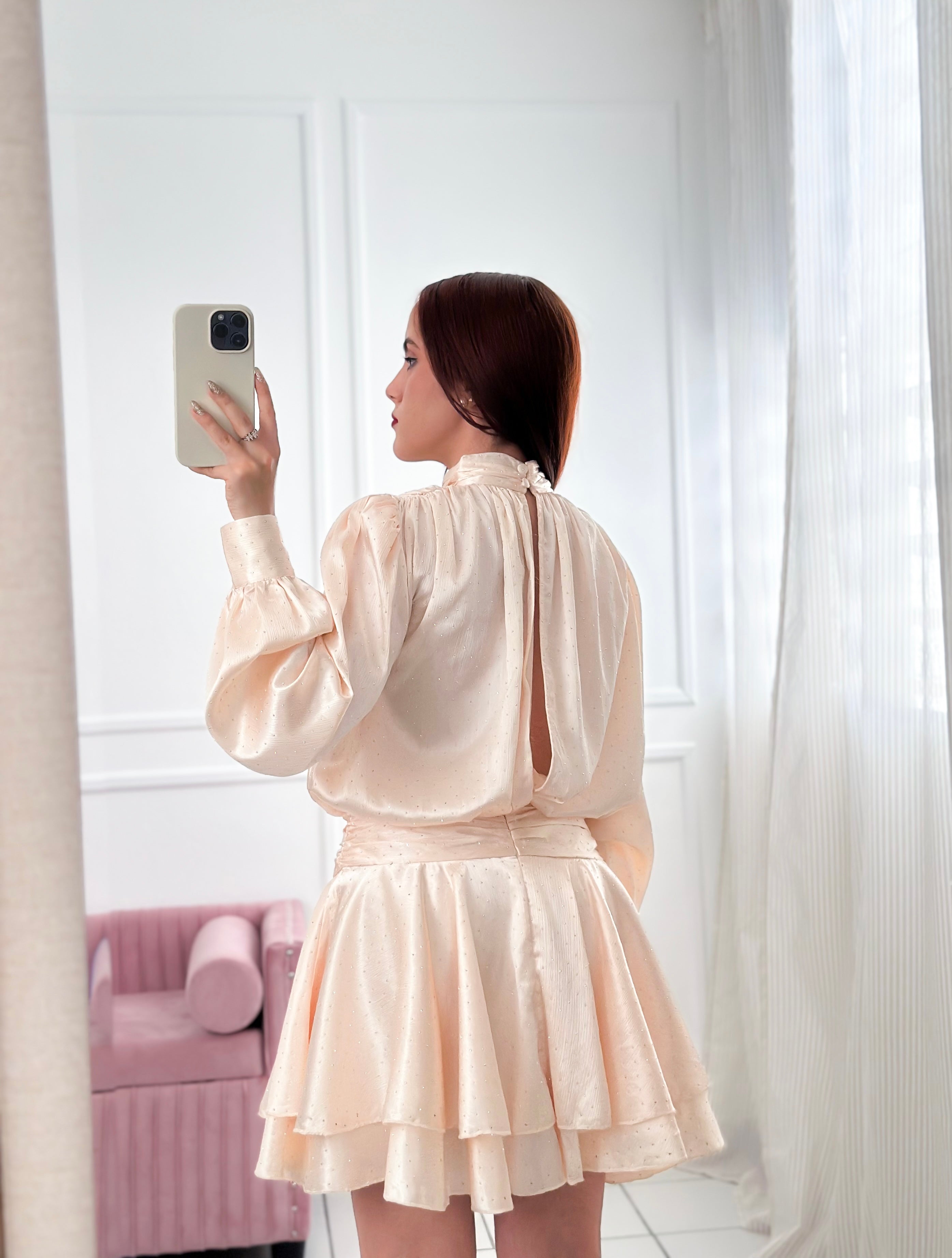 Celestial Glow Mini Dress