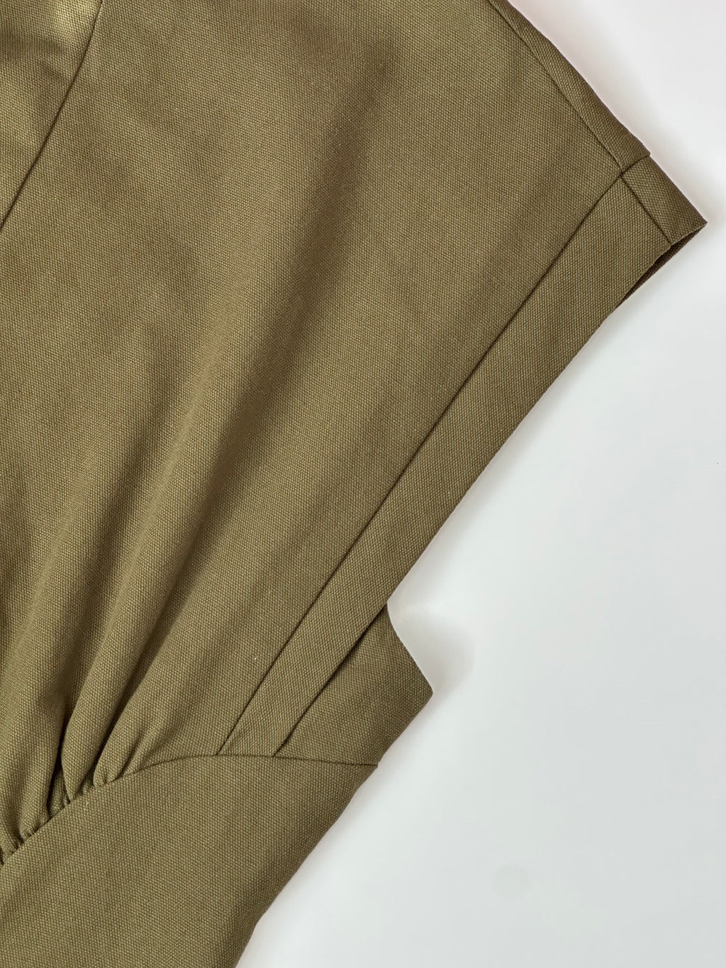 Olive Bloom Mini Dress