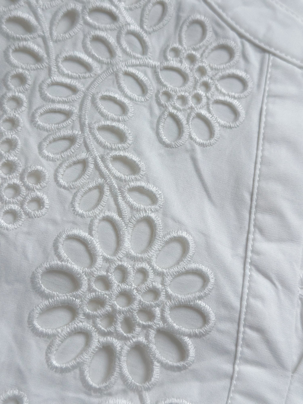 Scarlet Eyelet Blouse