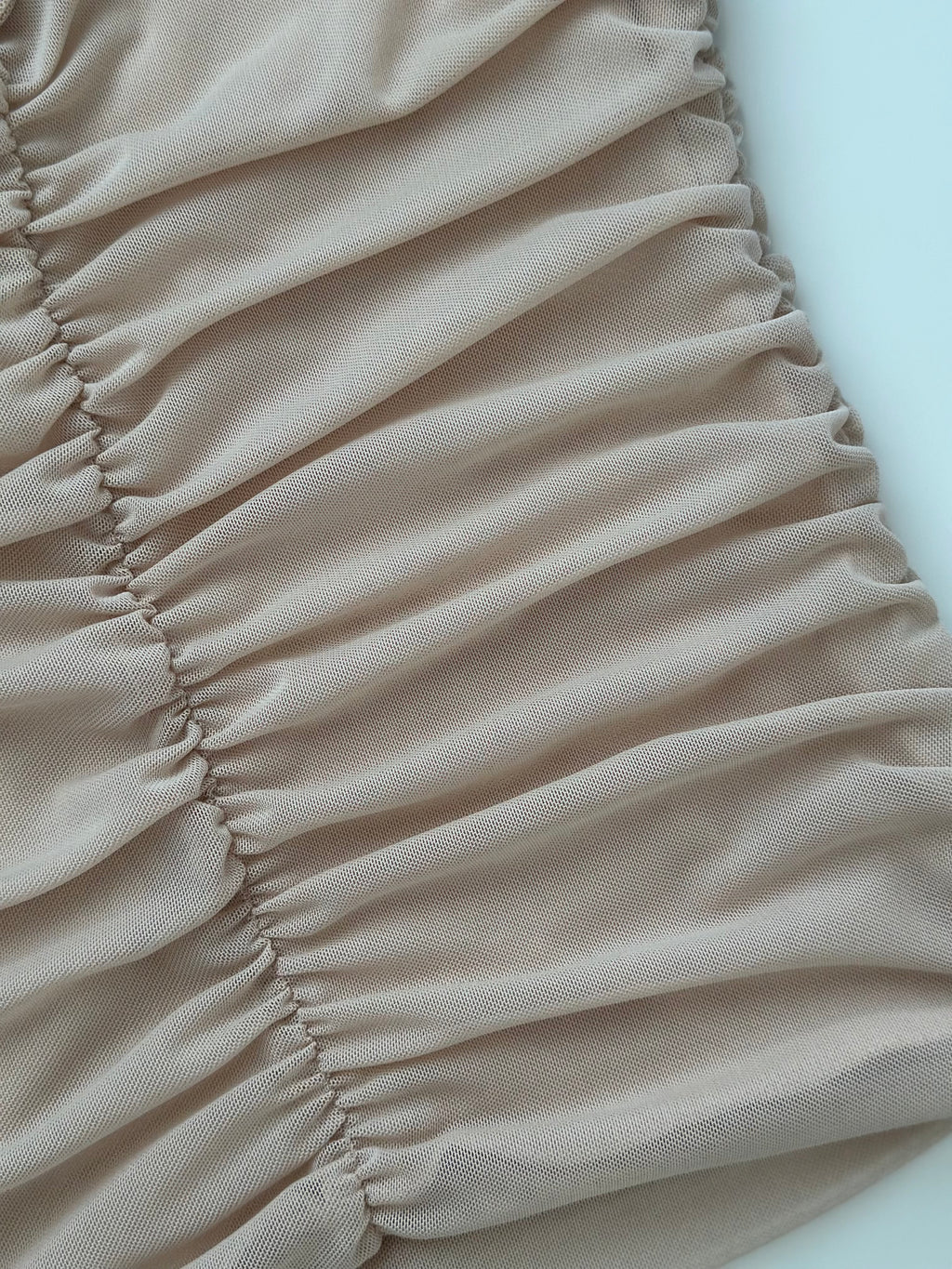 Sand Veil Ruched Blouse