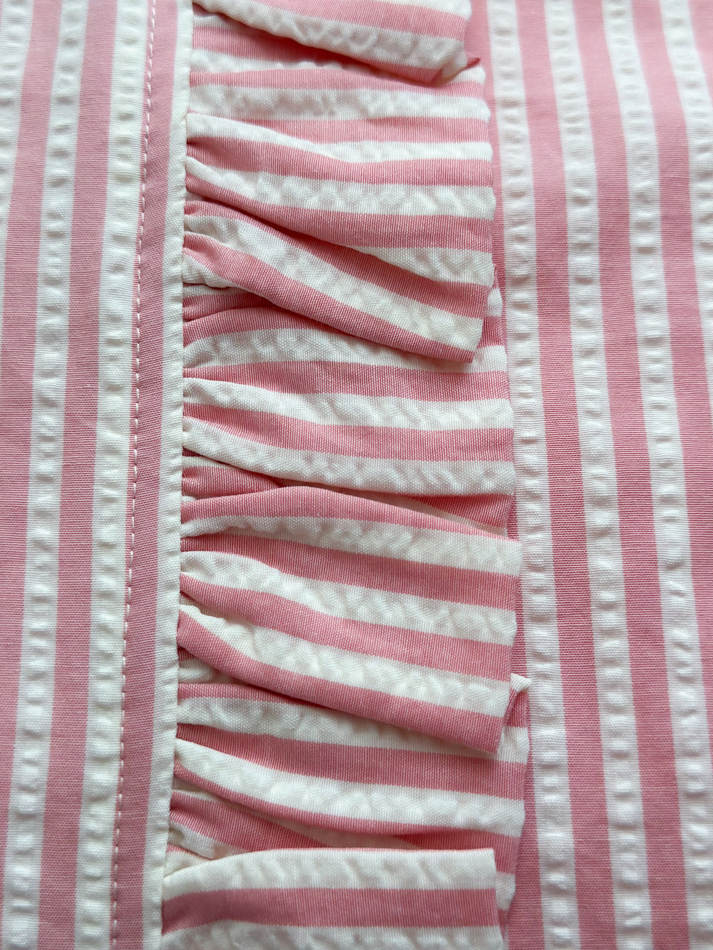 Blush Ribbon Stripe Blouse