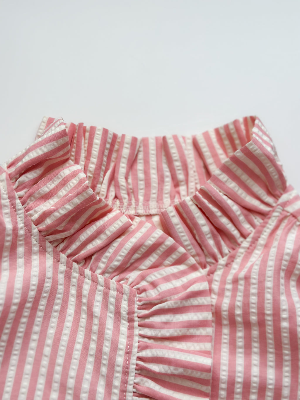 Blush Ribbon Stripe Blouse