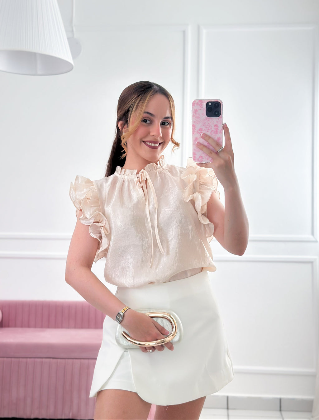 Pearl Whisper Blouse