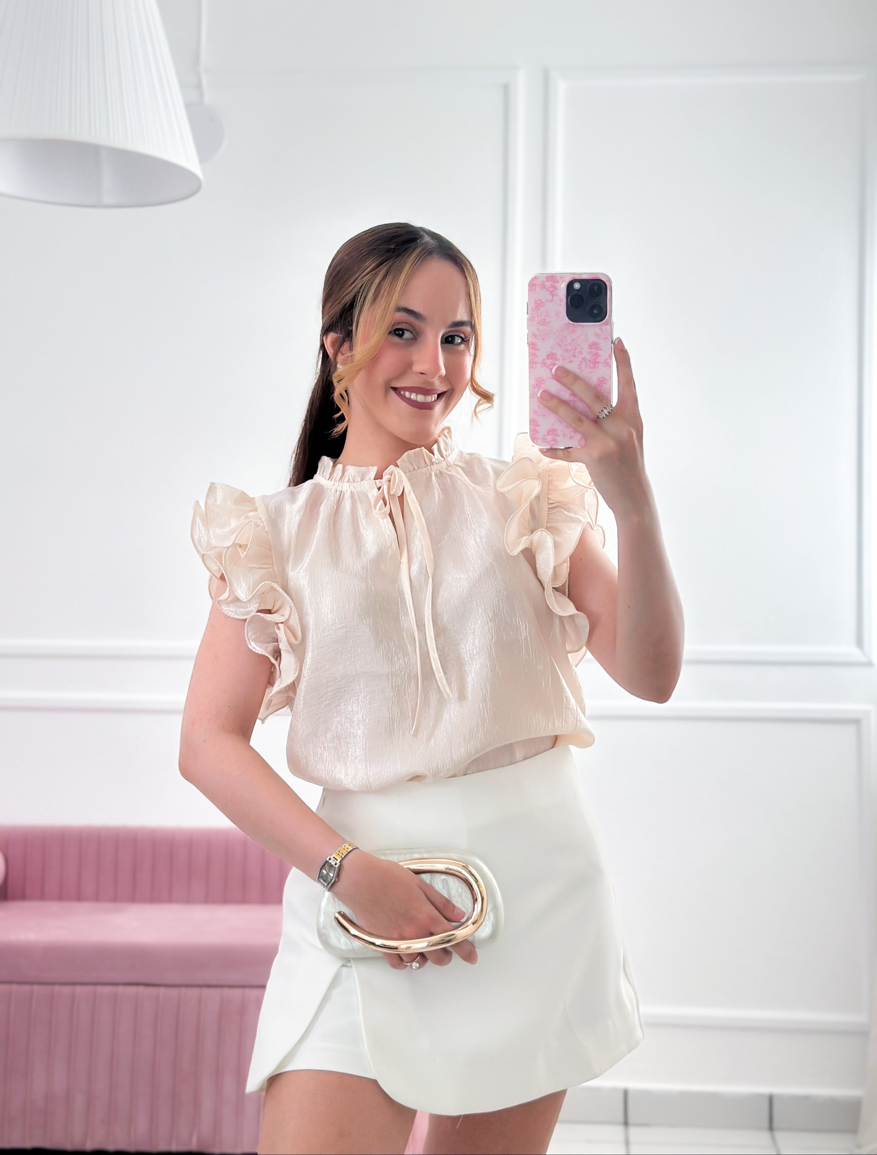 Pearl Whisper Blouse