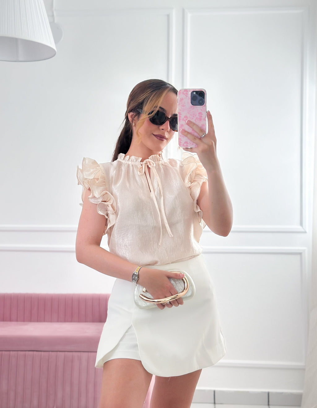 Pearl Whisper Blouse