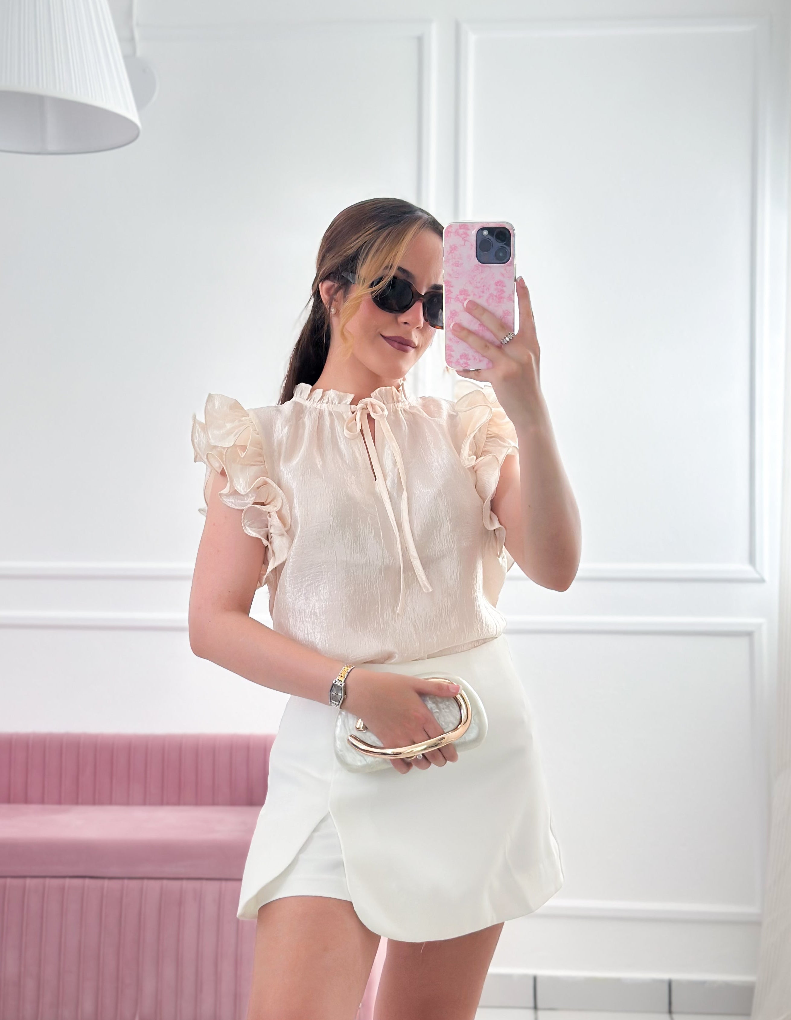 Pearl Whisper Blouse
