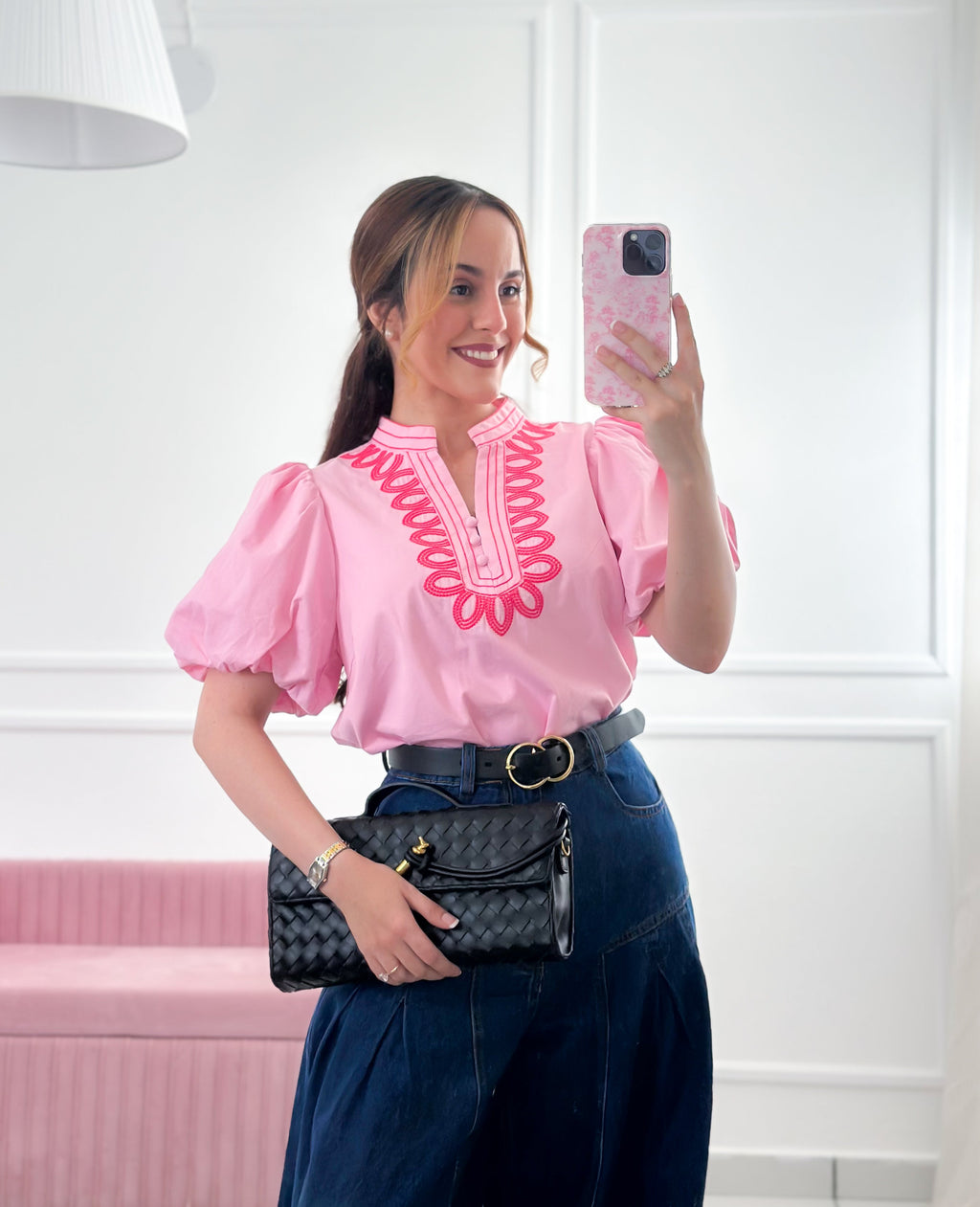 Rosalie Embroidered Blouse