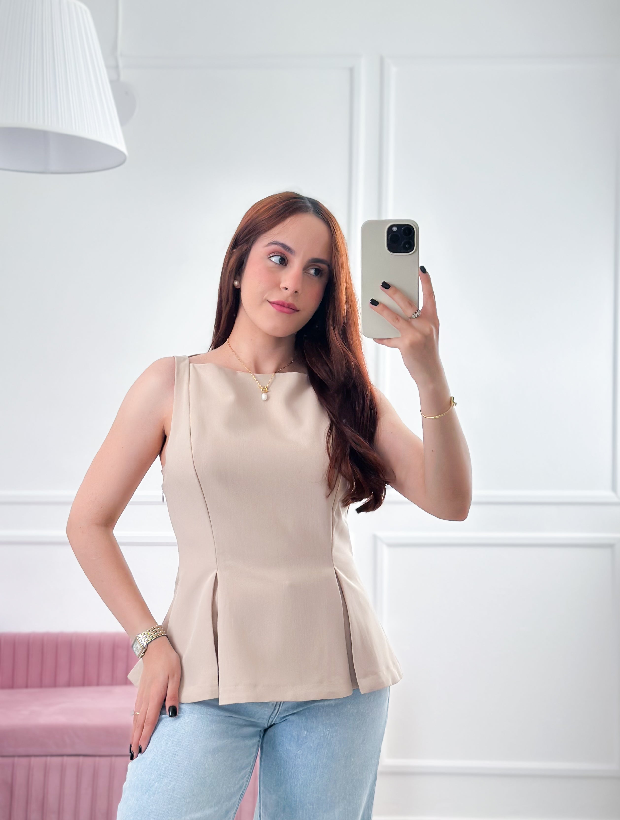 Soft Promise Boat Neck Top